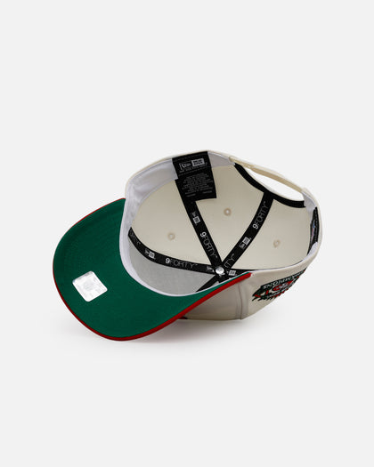 New Era San Francisco 49ers 'Strawberry' 9FORTY A-Frame Snapback Chrome/Red