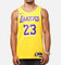 Nike Los Angeles Lakers Lebron James Dri-FIT Swingman Jersey Amarillo