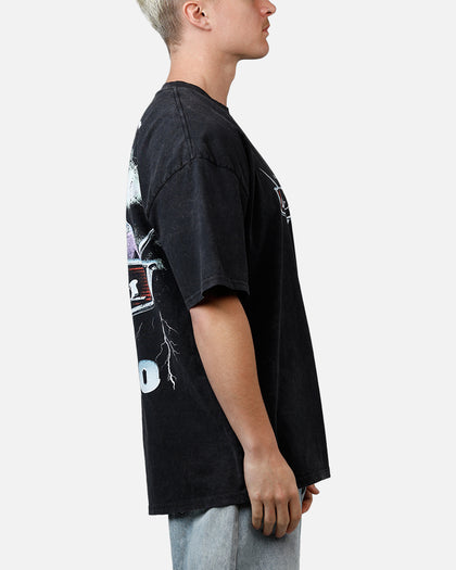 73Studio Disney And Pixar Cars Wingo Vintage T-Shirt Black Acidwash