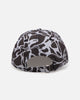 New Era Los Angeles Dodgers 'Brushed Cotton' 19TWENTY Strapback Black/Light Blue