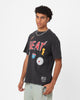 Mitchell & Ness Miami Heat Highway Logo T-Shirt Vintage Black
