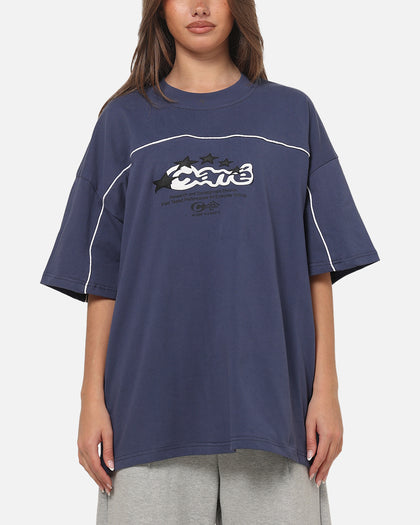 Carre Athletic Crew T-Shirt Vintage Navy