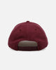 New Era Atlanta Braves 'Moleskin' 9FORTY A-Frame Snapback Maroon