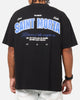 Saint Morta Rise Up Boxy T-Shirt Black Acidwash