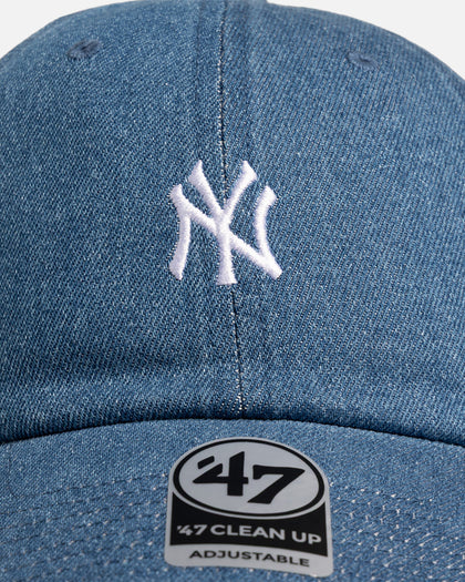 47 Brand New York Yankees 'Baserunner' 47 Clean Up Strapback Denim