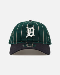 New Era Detroit Tigers 'Pinstripe' 9FORTY A-Frame Snapback Dark Green