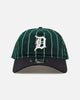 New Era Detroit Tigers 'Pinstripe' 9FORTY A-Frame Snapback Dark Green