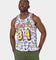 Mitchell & Ness 1996 Los Angeles Lakers Shaquille O'Neal #34 Doodle Swingman Jersey White