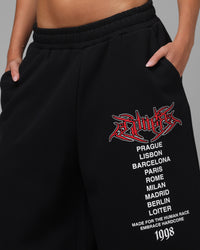 Loiter Team Wipe Sweat Pants Black
