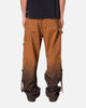MNML Ultra Baggy Locomotive Denim Pants Brown