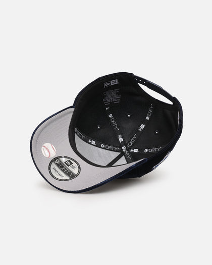 New Era New York Yankees 'Velvet Official Team Color' 9FORTY A-Frame Snapback Navy