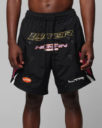 Loiter Motorway Walk Shorts Black