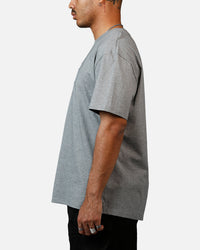 Pro Standard Los Angeles Lakers Reverse French Terry T-Shirt Grey