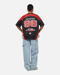 Mitchell & Ness Chicago Bulls Warehouse Rave Jersey Black/Red