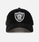 New Era Las Vegas Raiders 'Velvet Official Team Color' 9FORTY A-Frame Snapback Black