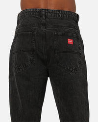 Worship Supplies Lounger Jeans Black Rinse