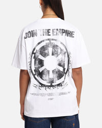 73Studio Star Wars Join The Empire Vintage T-Shirt White