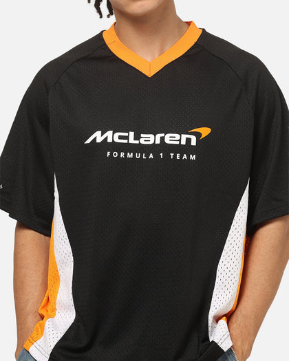 Mitchell & Ness McLaren Oscar Piastri Black Letter Jersey Black/Papaya