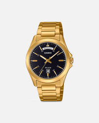 Casio MTP1370G-1A Watch Gold/Black