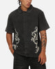 Saint Morta Baroque Button Up Shirt Black