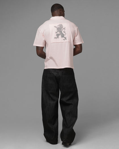Loiter Unity Polo T-Shirt Pink
