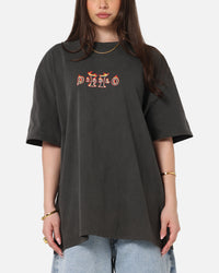 73Studio X Diablo Halloween Summer 2000 Vintage T-Shirt Black Wash