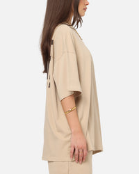 Carre Premium Essentials T-Shirt Light Brown