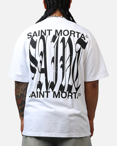 Saint Morta Ye Old Drop Shoulder T-Shirt White