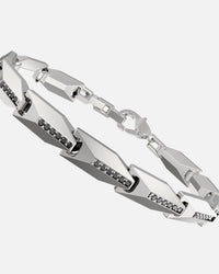 Guess Mainline True Spirit Silver Crystal Bracelet Silver