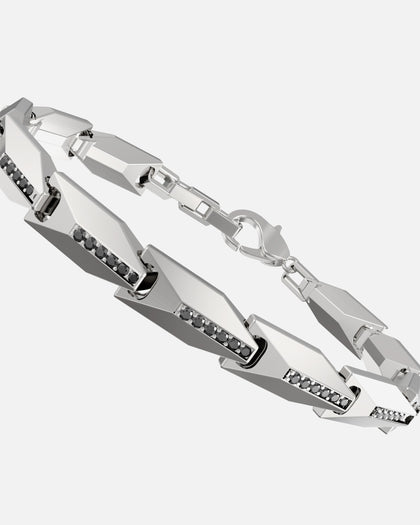 Guess Mainline True Spirit Silver Crystal Bracelet Silver
