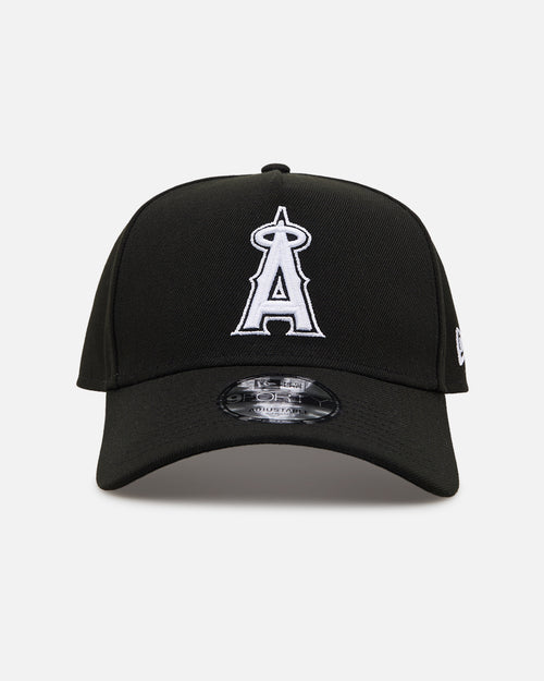 New Era Los Angeles Angels 'Easy Black and White' 9FORTY A-Frame Snapback Black/White