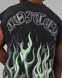 Loiter Inferno Muscle T-Shirt Black