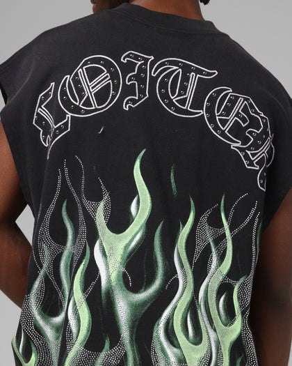 Loiter Inferno Muscle T-Shirt Black