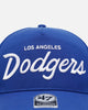 47 Brand Los Angeles Dodgers 'Vintage Script' 47 Hitch Snapback Royal