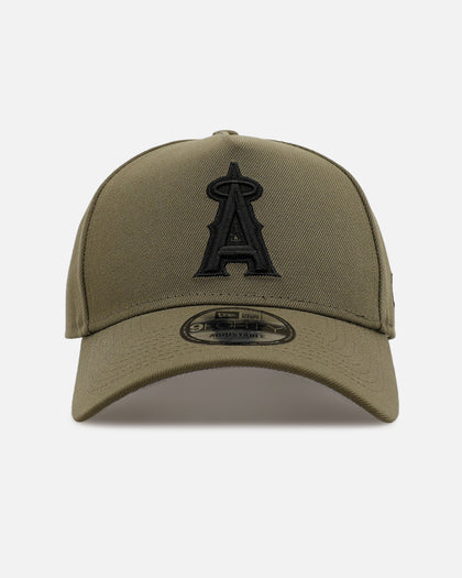 New Era Los Angeles Angels 'Easy Olive' 9FORTY A-Frame Snapback Olive