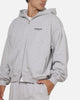 Represent Owners Club Zip Hoodie Ash Grey