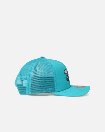New Era Charlotte Hornets 'HWC' 9SEVENTY Trucker Stretch Snapback Turquoise