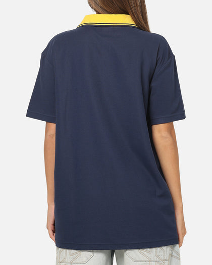 Bleacher Athletic North Queensland Cowboys NRL Adult Golf  Polo T-Shirt Navy