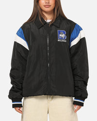 Bleacher Athletic Canterbury-Bankstown Bulldogs NRL Legacy Baseball Jacket Black