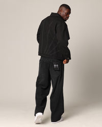 Saint Morta Rising Sun Work Jacket Black