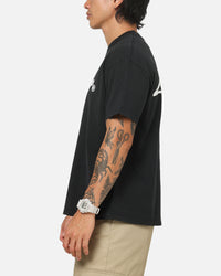 S Double Shawn Script T-Shirt Black