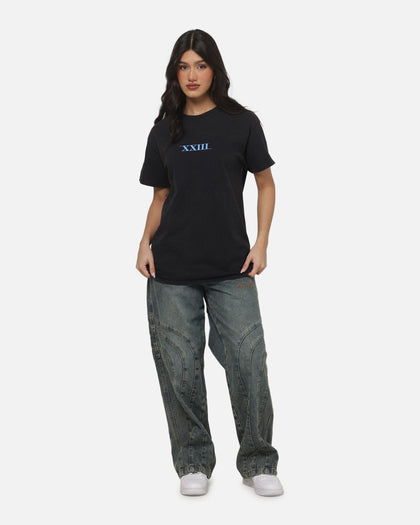 XXIII Rose T-Shirt Black/Blue