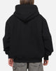Carre Sherpa Lined Zip Hoodie Black