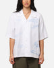 Carre Crane Button Up Shirt White/Light Blue
