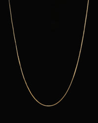 House Of Auric Micro Box Chain 18k Gold Vermeil