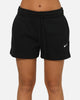 Nike Women's Sportswear Phoenix Fleece Mid-Rise 4" Shorts Black/Sail