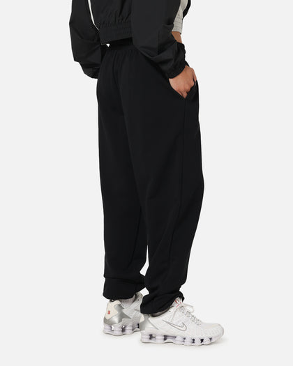 Nike Women's Sportswear Phoenix Fleece Oversized French Terry Sweatpants Black/Sail