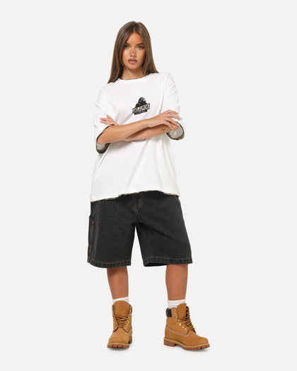 X-Large Double Layer Gorilla Fit T-Shirt White