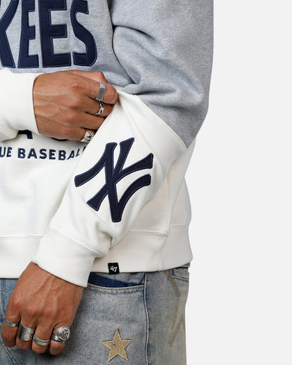 47 Brand New York Yankees On Five Crewneck Navy/Grey