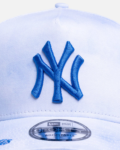 New Era New York Yankees 'Porcelain Clouds' 9FORTY A-Frame Snapback Vintage Blue Marble